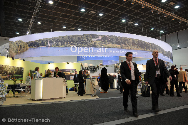 Panoramamen für das Land Brandenburg auf der ITB, Berlin