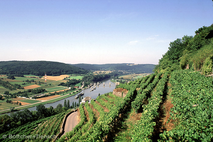 Blick von der Burg Hornberg